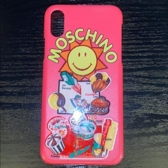 Moschino iPhoneX phone 📱 case
